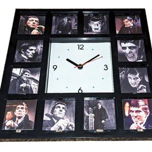Dark Shadows Retro Barnabas Collins Clock with 12 different images